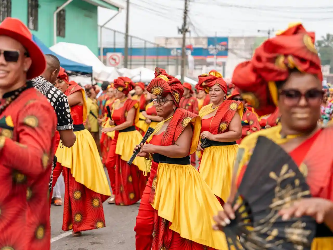 Diaspora community gathering in Suriname