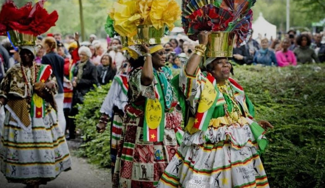 Cultural heritage ceremony in Suriname
